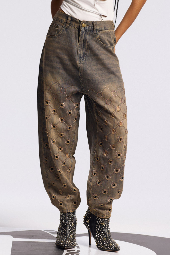 Stylish beautiful dress | Bilbo Cutout Hayley Jeans - Ideal for special occasions