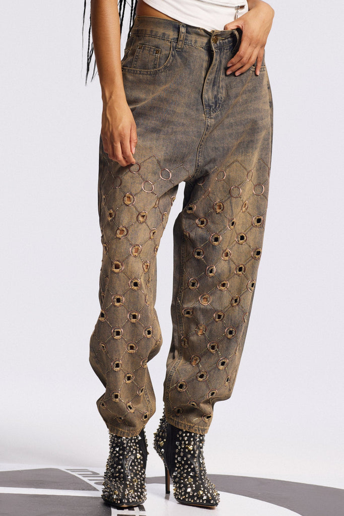 Shop  beautiful dress - Perfect for special occasions | Bilbo Cutout Hayley Jeans