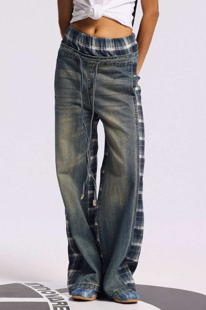 Shop  beautiful dress - Perfect for special occasions | Bilha Plaid Jeans