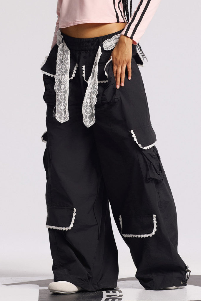 Birk Lace Cargo Pants - Stylish beautiful dress for special occasions | Buy Online