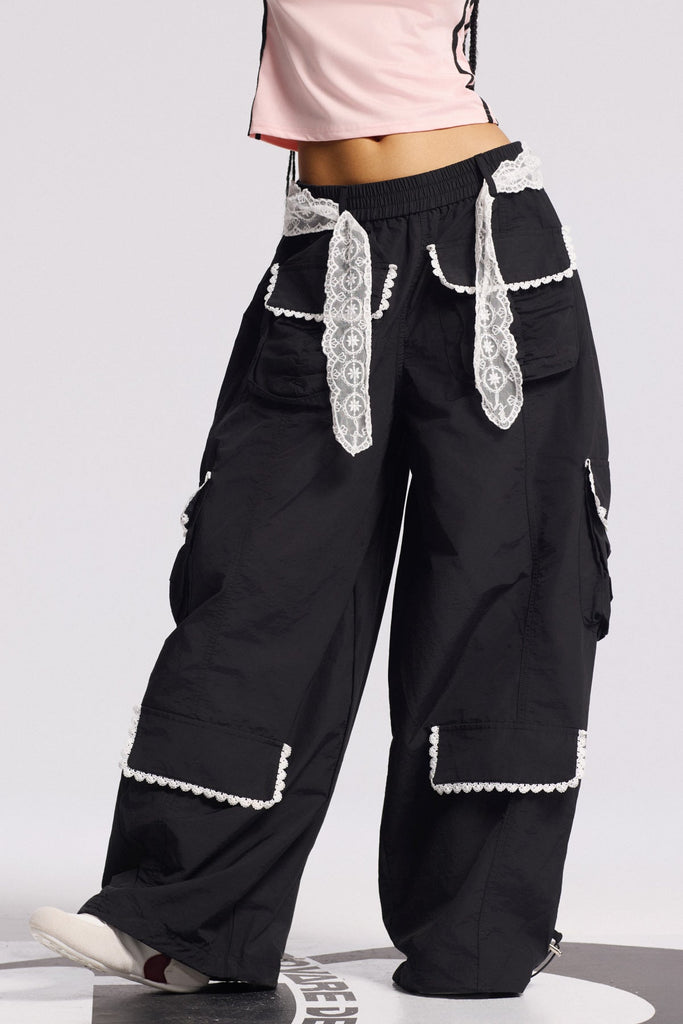 Birk Lace Cargo Pants - Stylish beautiful dress for special occasions | Buy Online