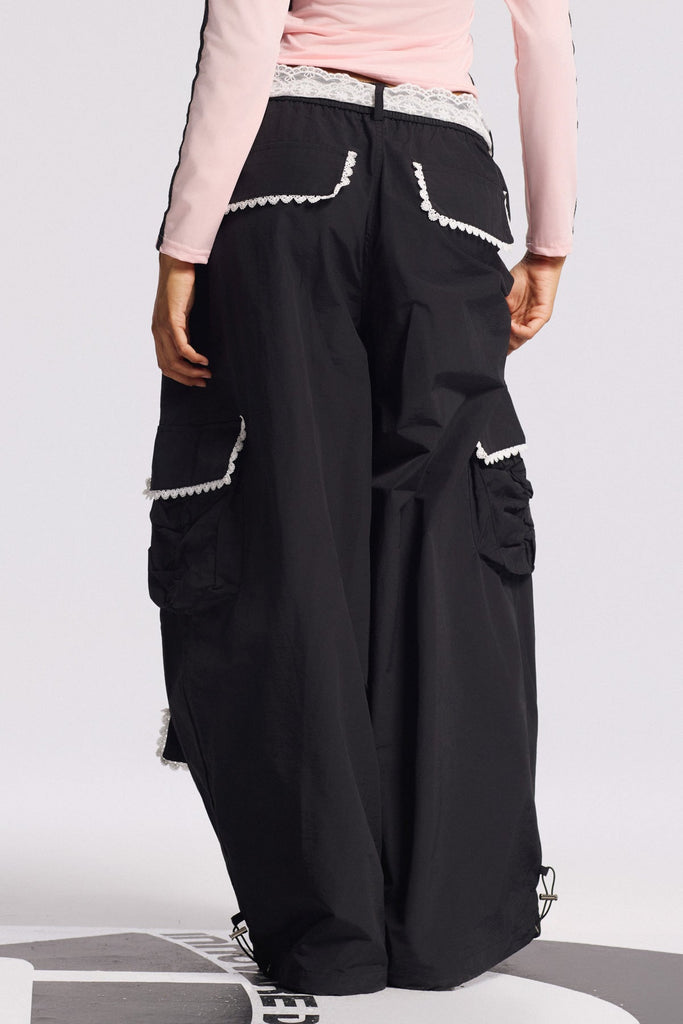 Stylish beautiful dress | Birk Lace Cargo Pants - Ideal for special occasions
