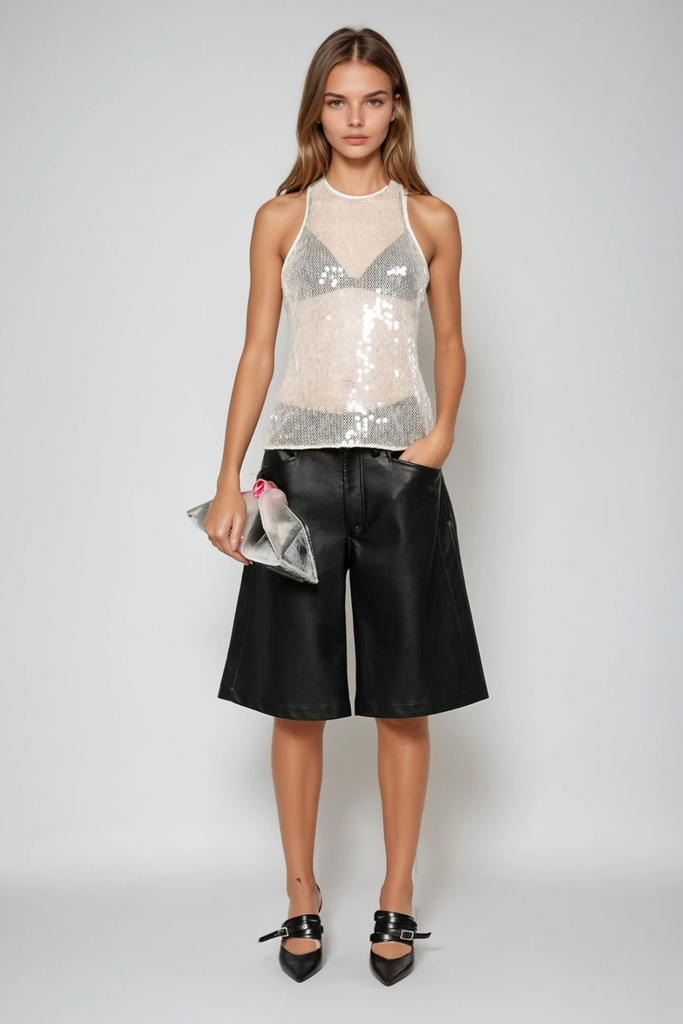 Shop  beautiful dress - Perfect for special occasions | Bittor Rhinestone Mesh Top