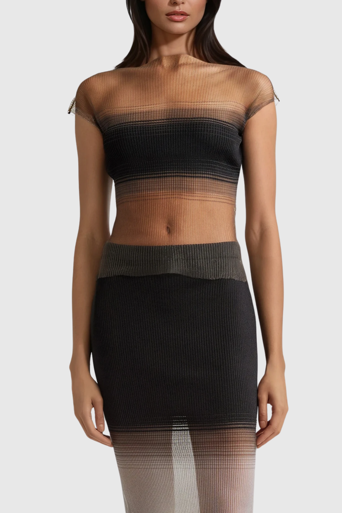 Stylish beautiful dress | Bjoern Hayley Mesh T Shirt - Ideal for special occasions