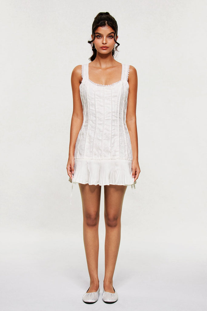 Shop  beautiful dress - Perfect for special occasions | Blahoslav Ruch Stripe Lace Up Mini Dress
