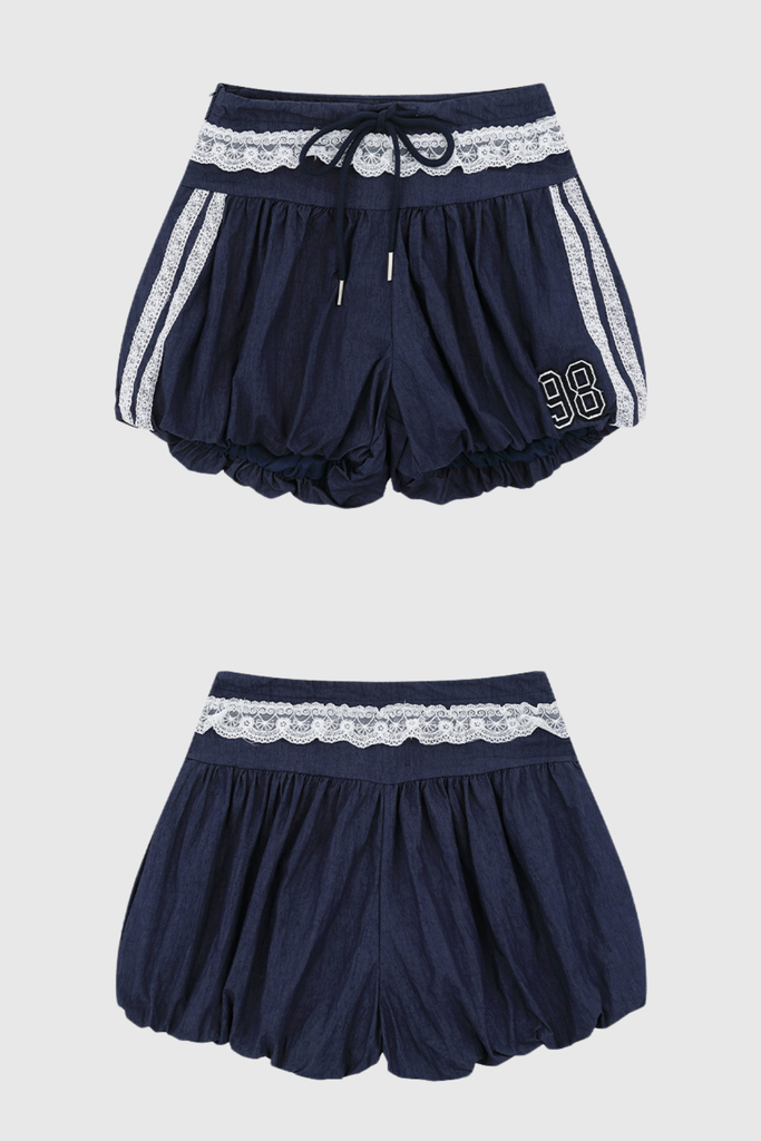 Blondie Lace Puffy Pants - Stylish beautiful dress for special occasions | Buy Online