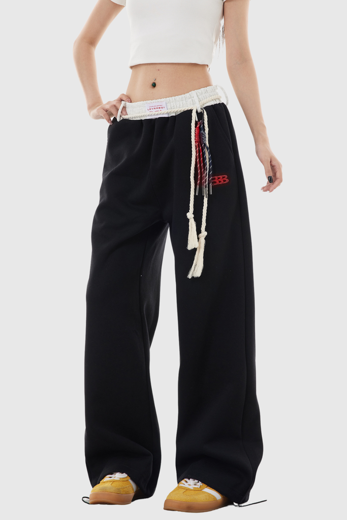 Stylish black dress | Boann Fringe Pants In Black - Ideal for special occasions
