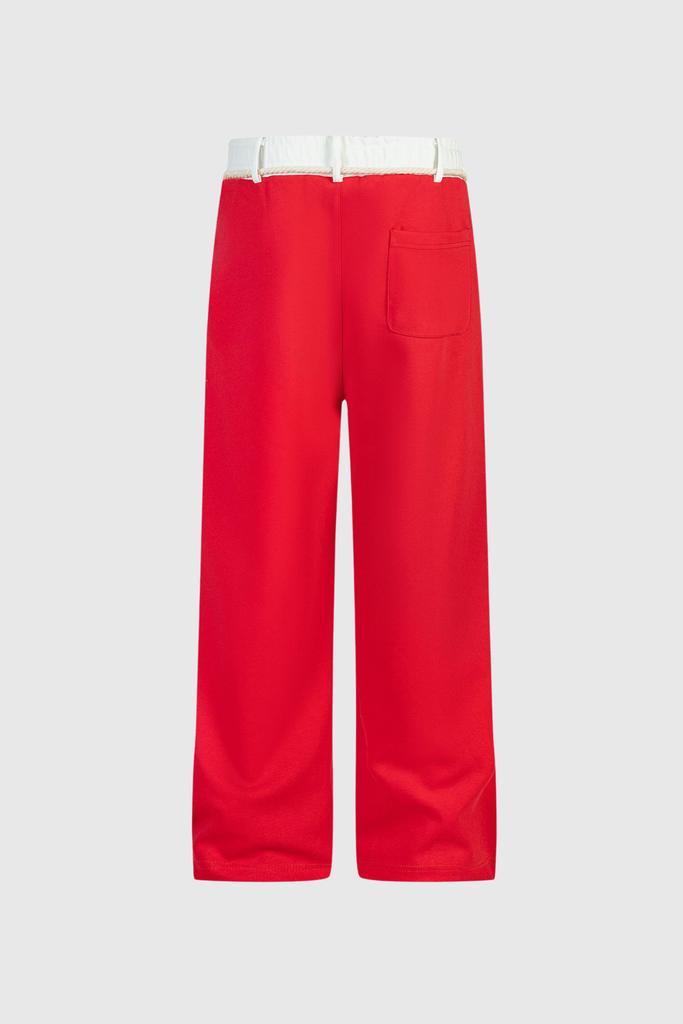 Shop  red dress - Perfect for special occasions | Boann Fringe Pants In Red