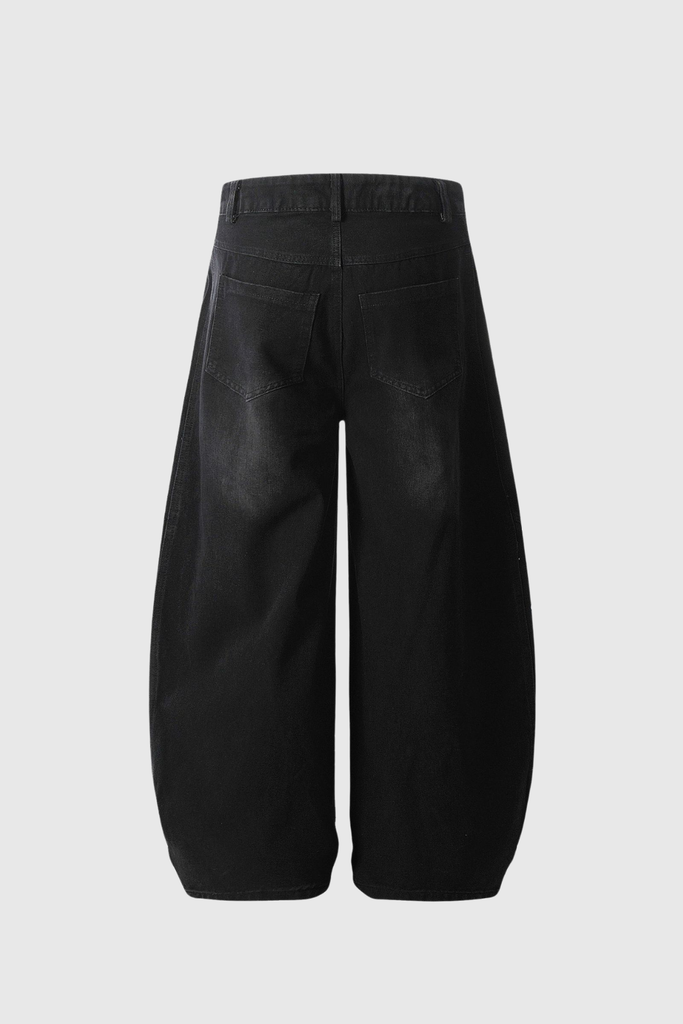 Stylish black dress | Boban Stripe Baggy Jeans In Black - Ideal for special occasions