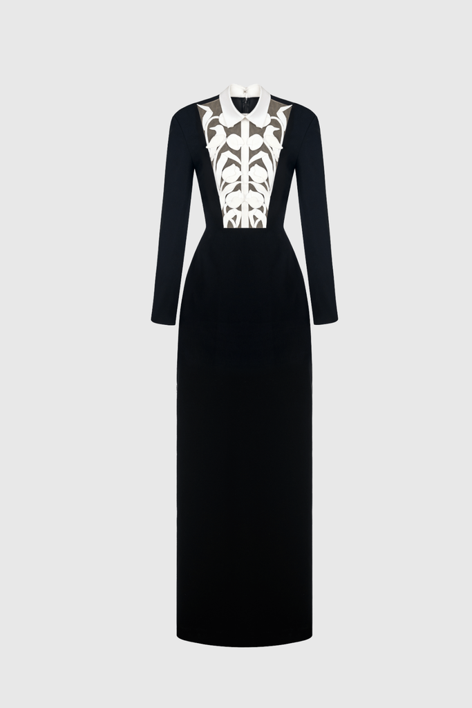 Bobbi Flower Cutout Maxi Dress - Stylish beautiful dress for special occasions | Buy Online