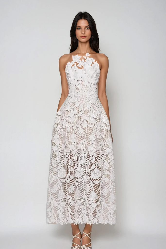 Shop  beautiful dress - Perfect for special occasions | Bodie Lace Floral Maxi Dress