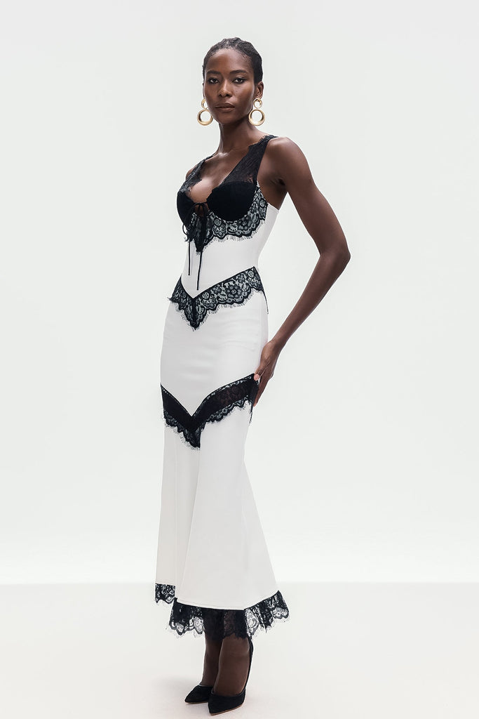 Boho beautiful dress | Bohort Lace Sleeveless Maxi Dress - Ideal for special occasions