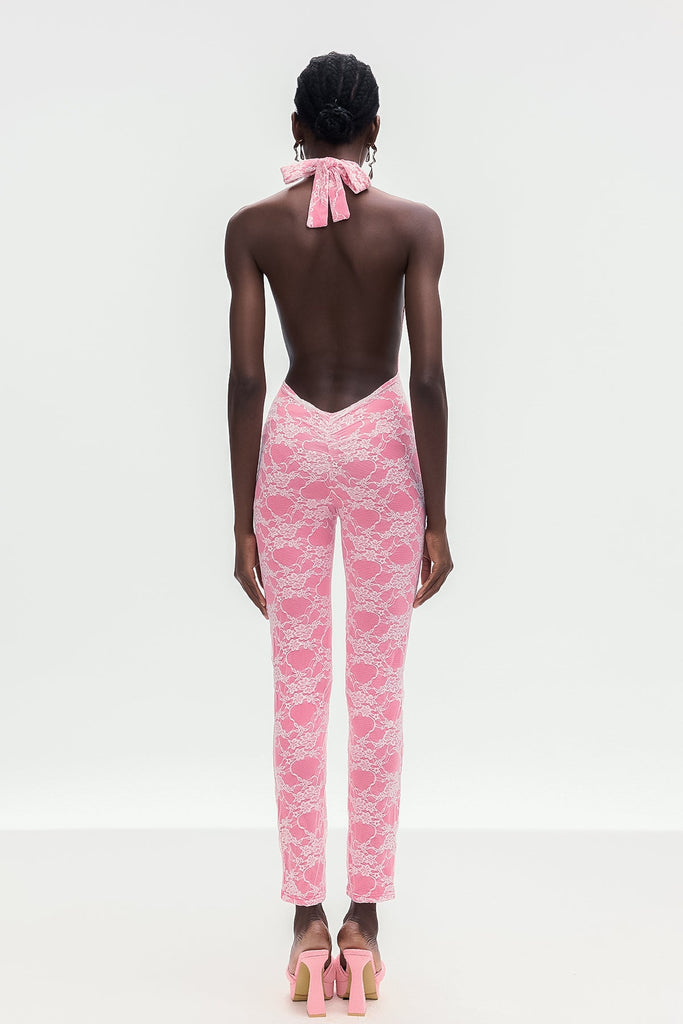 Stylish beautiful dress | Bohumil Lace Cutout Jumpsuit - Ideal for special occasions