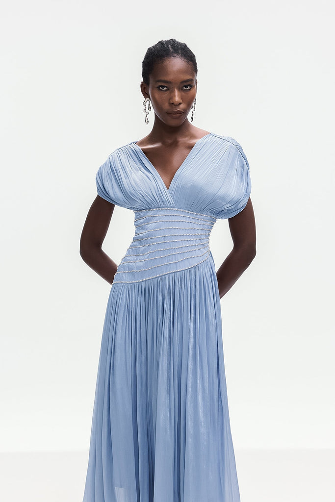 Shop  beautiful dress - Perfect for special occasions | Bohumila Ruch Plunge Maxi Dress