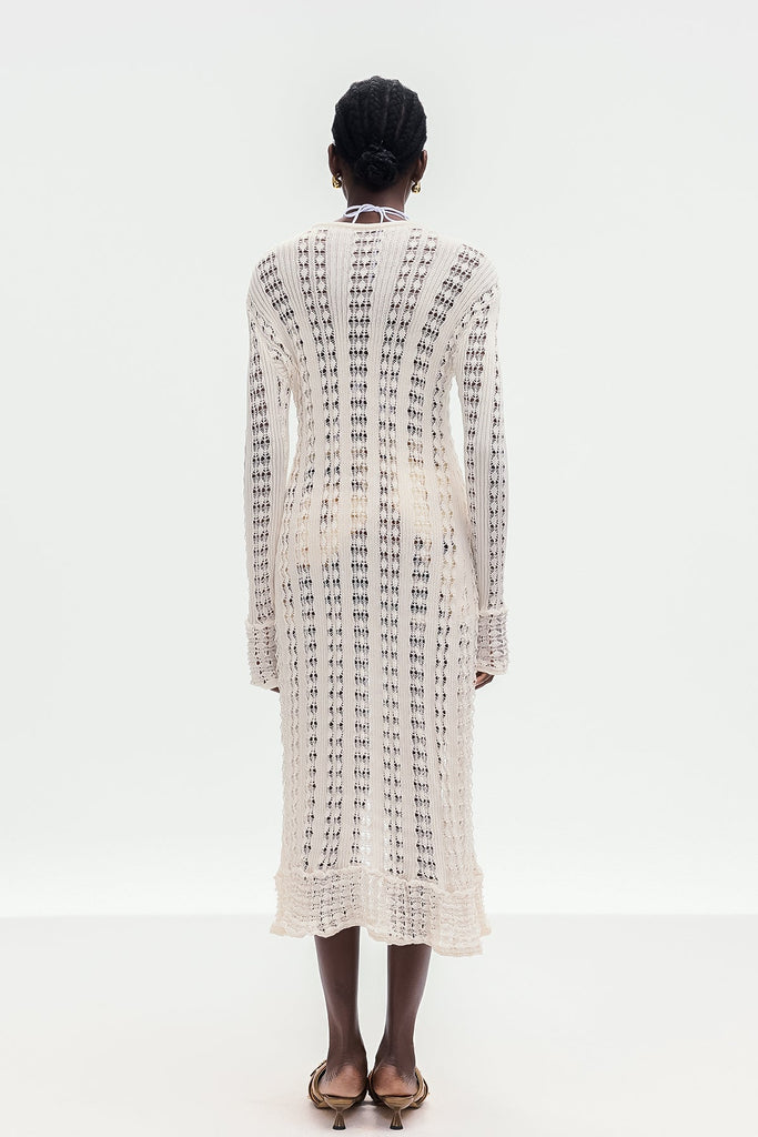 Stylish beautiful dress | Bojan Cutout Knit Jacket - Ideal for special occasions