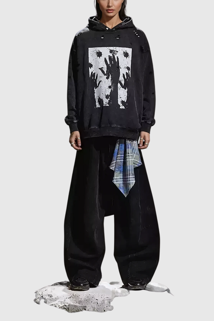 Borko Wide Leg Jeans - Stylish beautiful dress for special occasions | Buy Online