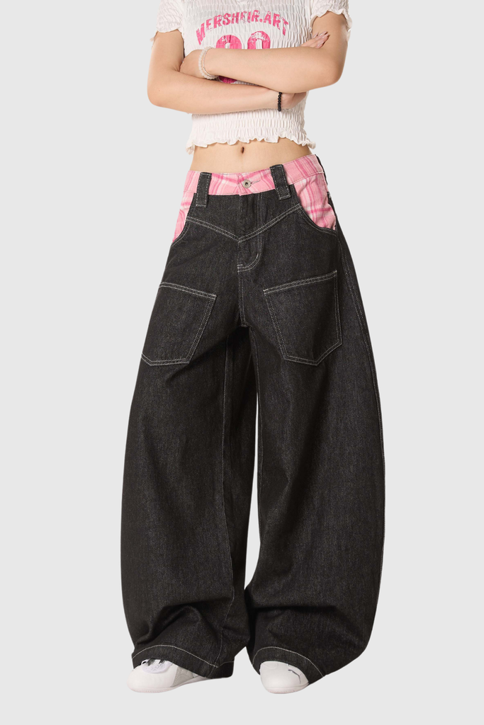 Stylish beautiful dress | Borna Deconstruct Baggy Jeans - Ideal for special occasions