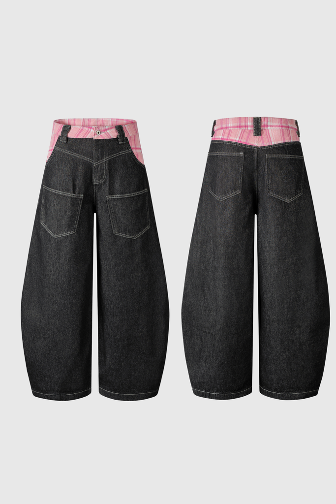 Stylish beautiful dress | Borna Deconstruct Baggy Jeans - Ideal for special occasions