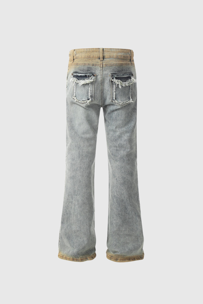 Stylish beautiful dress | Bouchra Lace Up Hayley Jeans - Ideal for special occasions