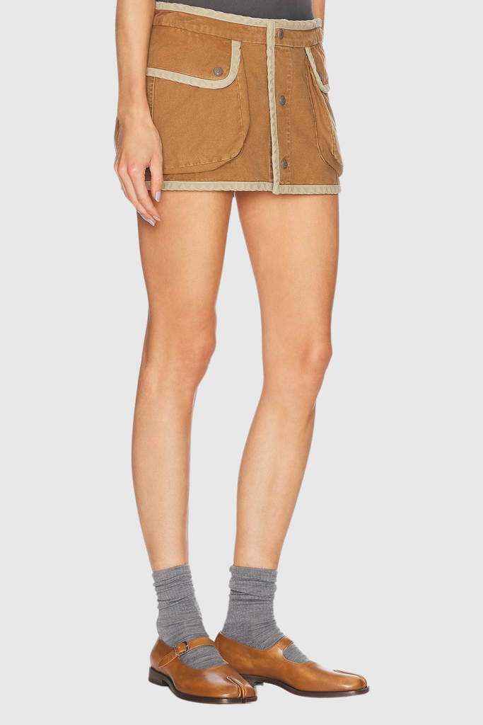 Stylish beautiful mini | Bozhidar Pocket Mini Pants - Ideal for special occasions