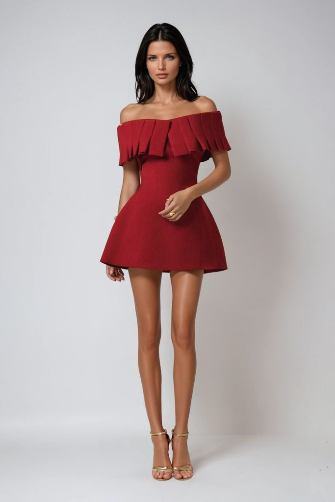Shop  beautiful dress - Perfect for special occasions | Braam Strapless Ruch Mini Dress