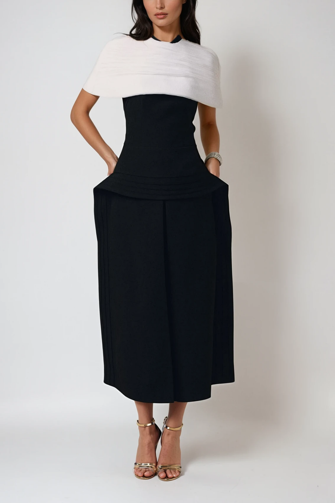 Shop  beautiful dress - Perfect for special occasions | Brad Shawl Two Piece Maxi Dress