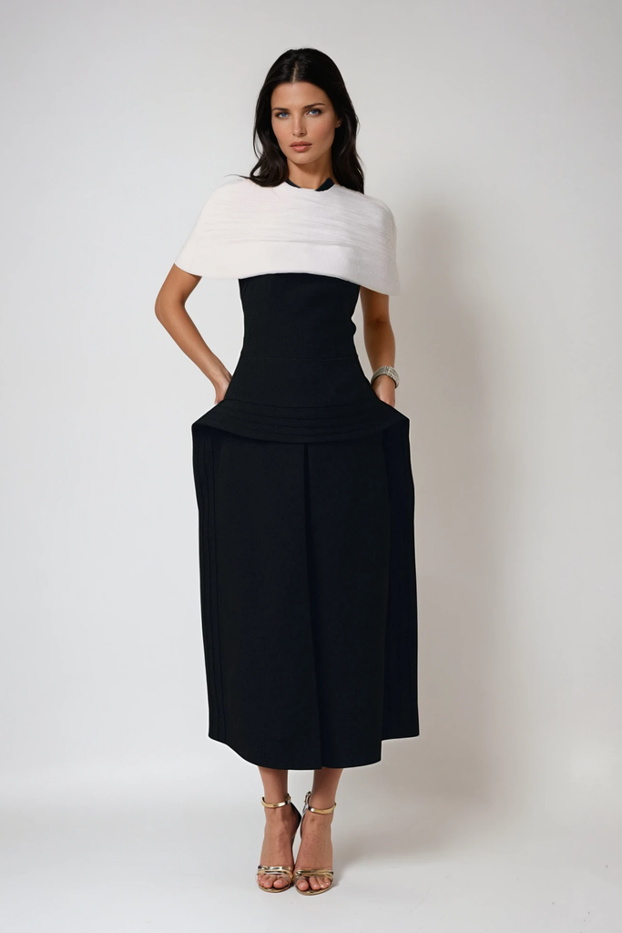 Shop  beautiful dress - Perfect for special occasions | Brad Shawl Two Piece Maxi Dress