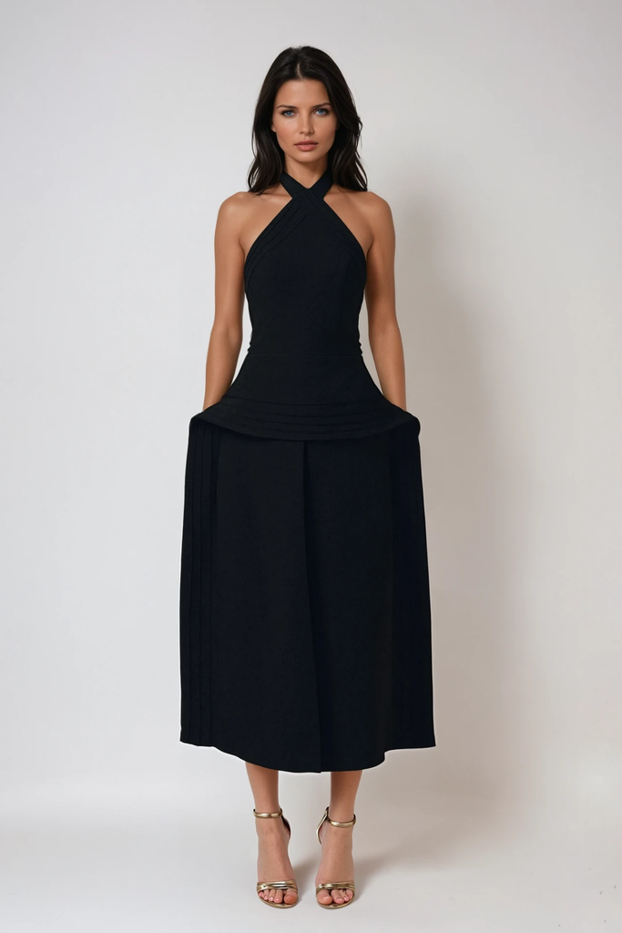 Shop  beautiful dress - Perfect for special occasions | Brad Shawl Two Piece Maxi Dress