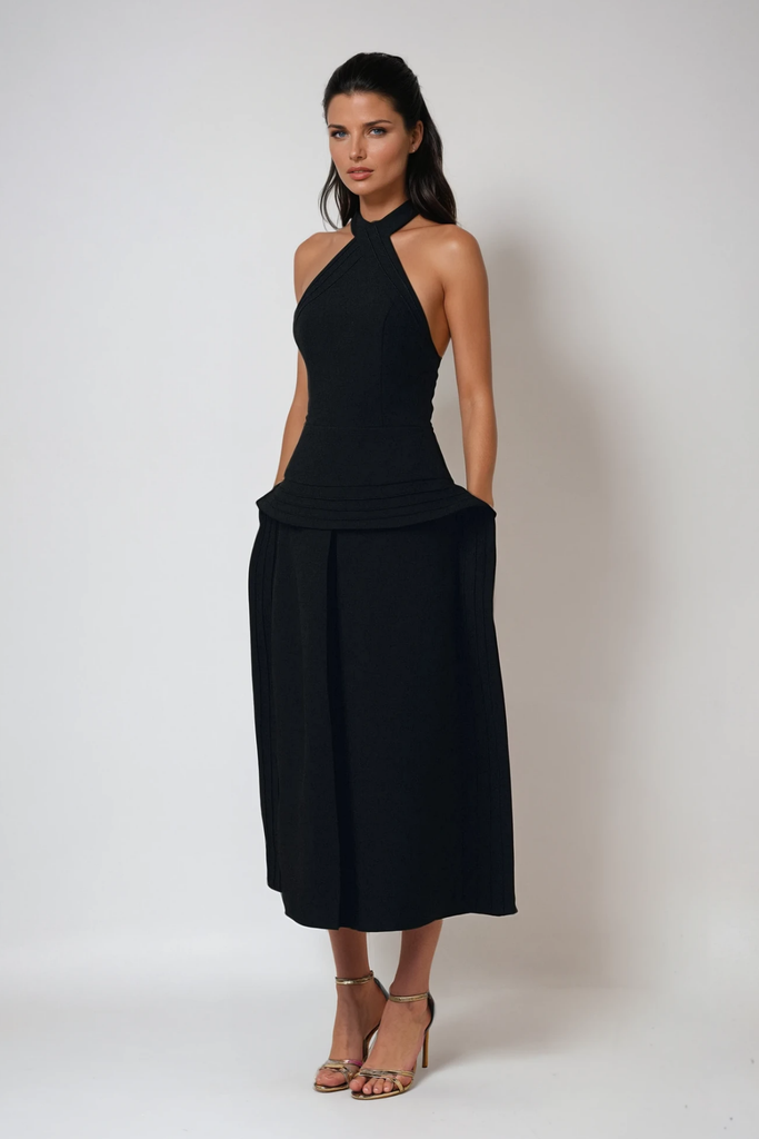 Brad Shawl Two Piece Maxi Dress - Stylish beautiful dress for special occasions | Buy Online