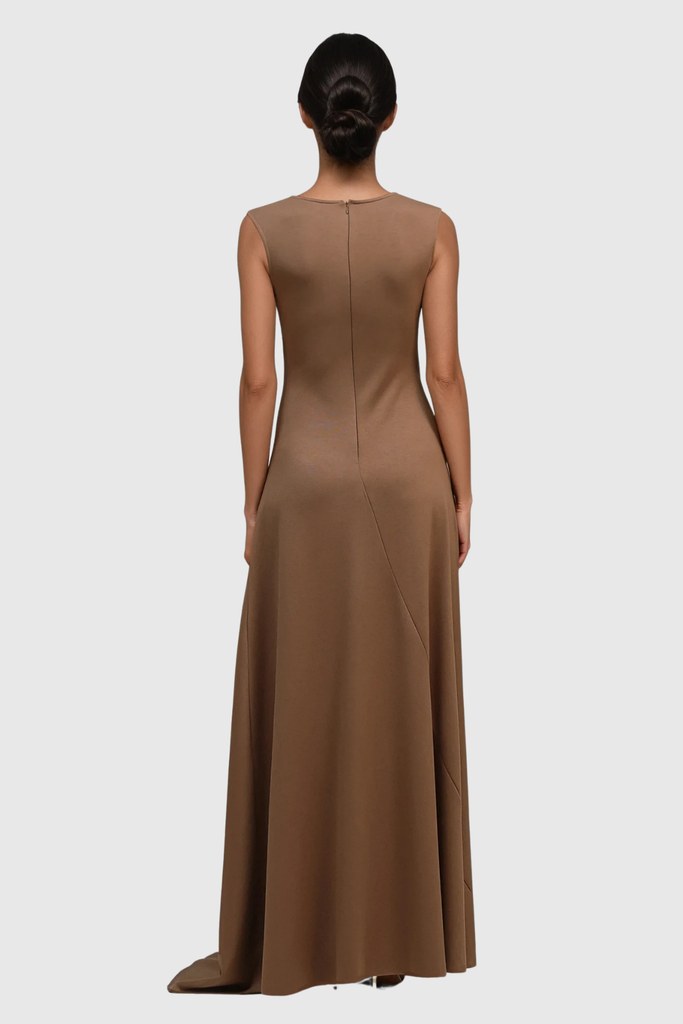 Stylish beautiful dress | Bragi Sleeveless Asymmetric Maxi Dress - Ideal for special occasions
