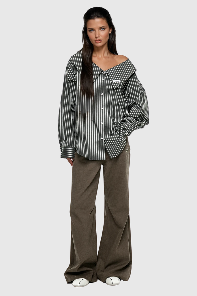 Shop  beautiful dress - Perfect for special occasions | Brand Stripe Deconstruct Shirt