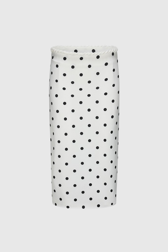 Shop  beautiful dress - Perfect for special occasions | Brandi Dot Ruch Cutout Skirt Set