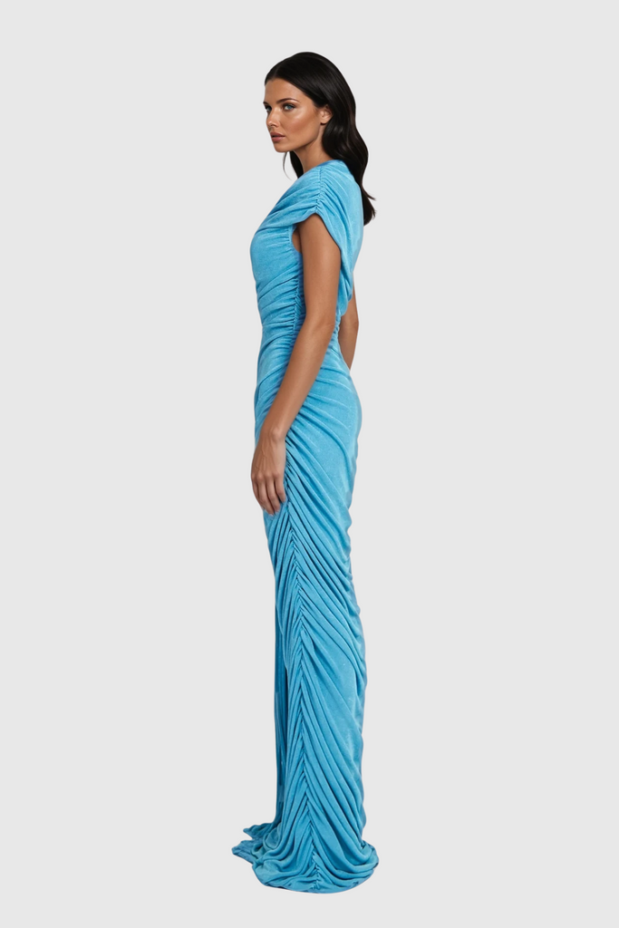 Brandt Ruch Fringe Maxi Dress - Stylish beautiful dress for special occasions | Buy Online