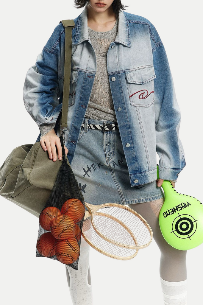 Shop  beautiful dress - Perfect for special occasions | Brogan Gradient Denim Jacket