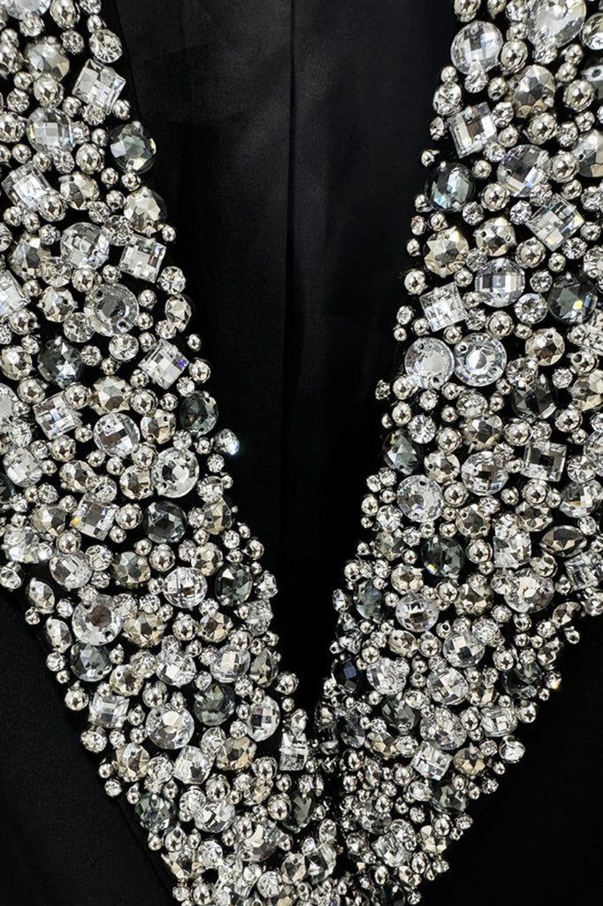 Brooklyn Diamante Embellished Blazer Dress - Stylish beautiful dress for special occasions | Buy Online