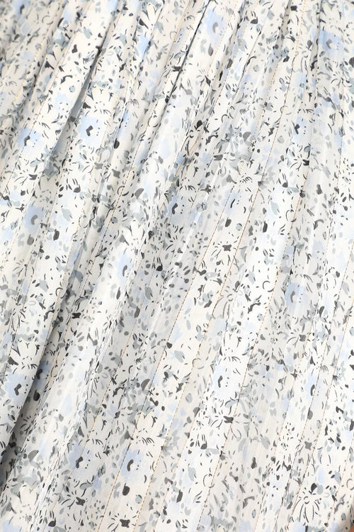 Stylish white dress | Budding Love White Floral Print Puff Sleeve Cutout Mini Dress - Ideal for special occasions