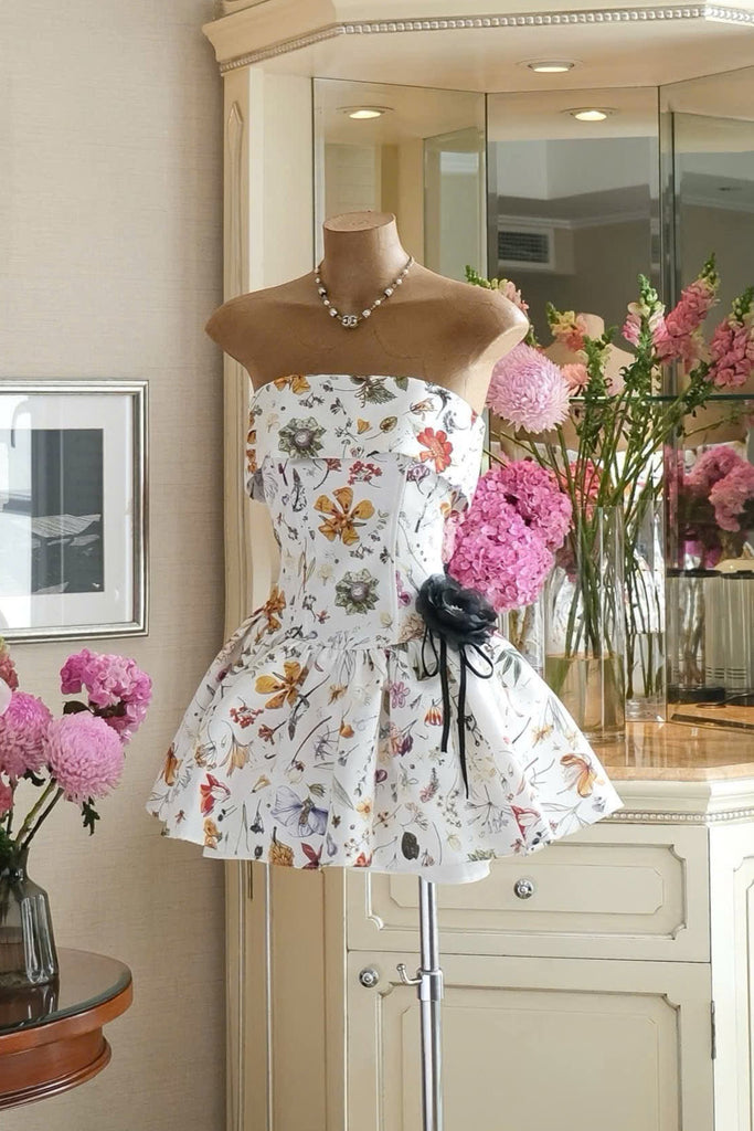 Lumi Strapless Mini Dress - Stylish beautiful dress for special occasions | Buy Online