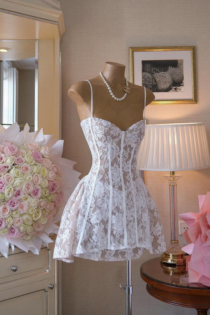 Shop  beautiful dress - Perfect for special occasions | Alessia Lace Mini Dress