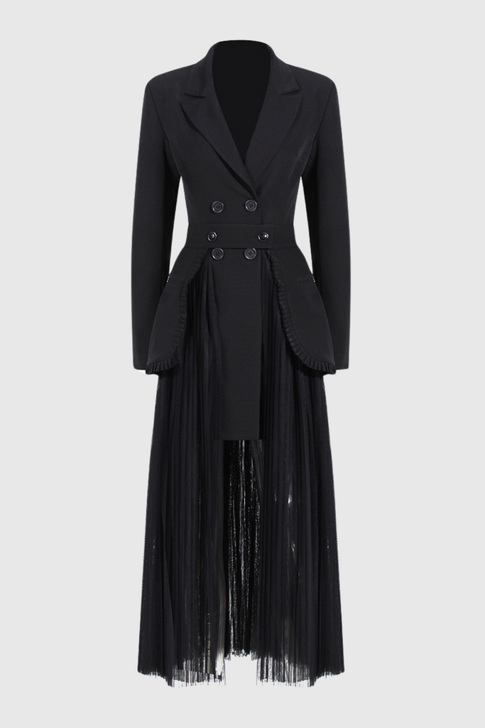 Shop  beautiful dress - Perfect for special occasions | Cabo Double-Breasted Blazer And Tulle Skirt Set