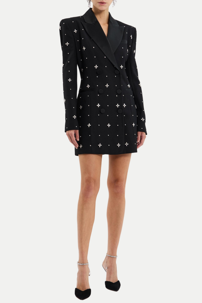 Shop  beautiful dress - Perfect for special occasions | Cachi Diamante Embellished Blazer Mini Dress