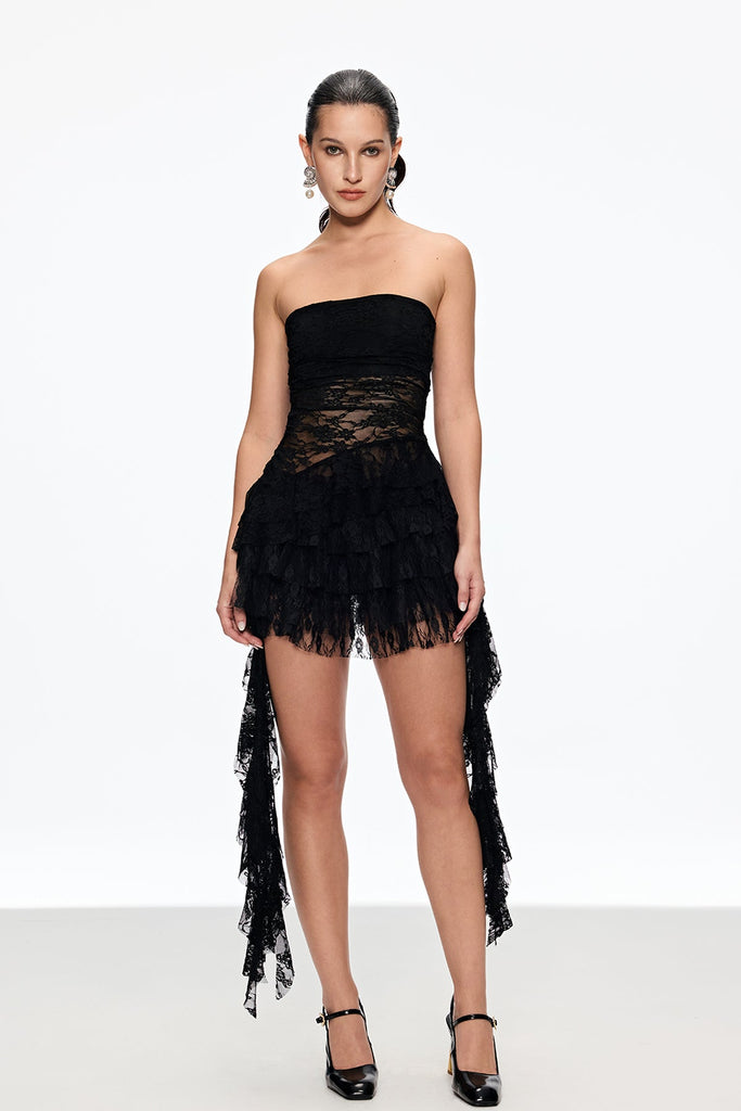 Shop  beautiful dress - Perfect for special occasions | Caelan Lace Ruffle Skirt Set