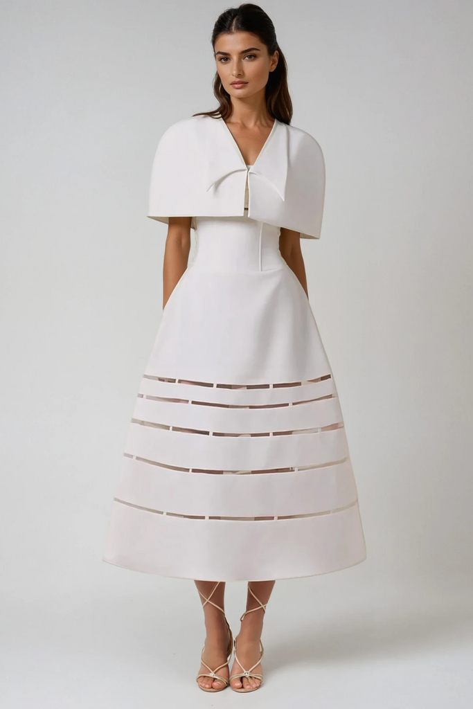 Shop  beautiful dress - Perfect for special occasions | Caesar Shawl Cutout Maxi Dress