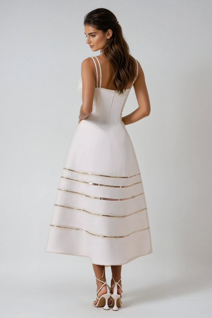 Caesar Shawl Cutout Maxi Dress - Stylish beautiful dress for special occasions | Buy Online