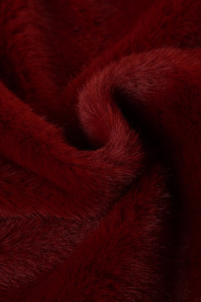 Stylish beautiful dress | Caisha Faux Fur Mini Dress - Ideal for special occasions