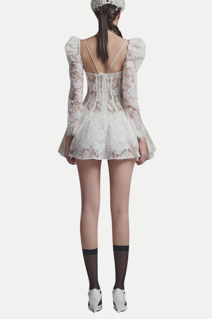 Shop  beautiful dress - Perfect for special occasions | Caitlyn Lace Corset Mini Dress