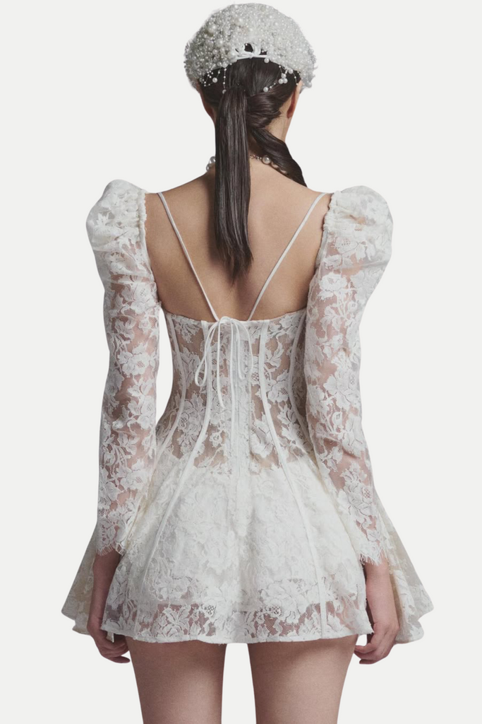 Stylish beautiful dress | Caitlyn Lace Corset Mini Dress - Ideal for special occasions