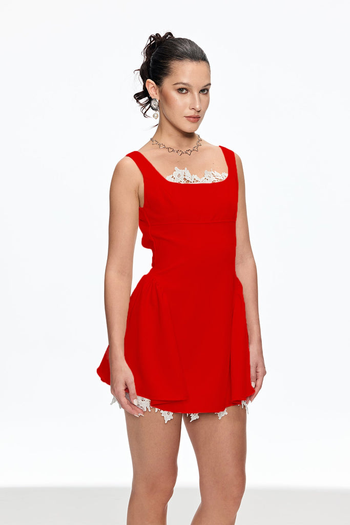 Shop  red dress - Perfect for special occasions | Caligula Sleeveless Mini Dress In Red