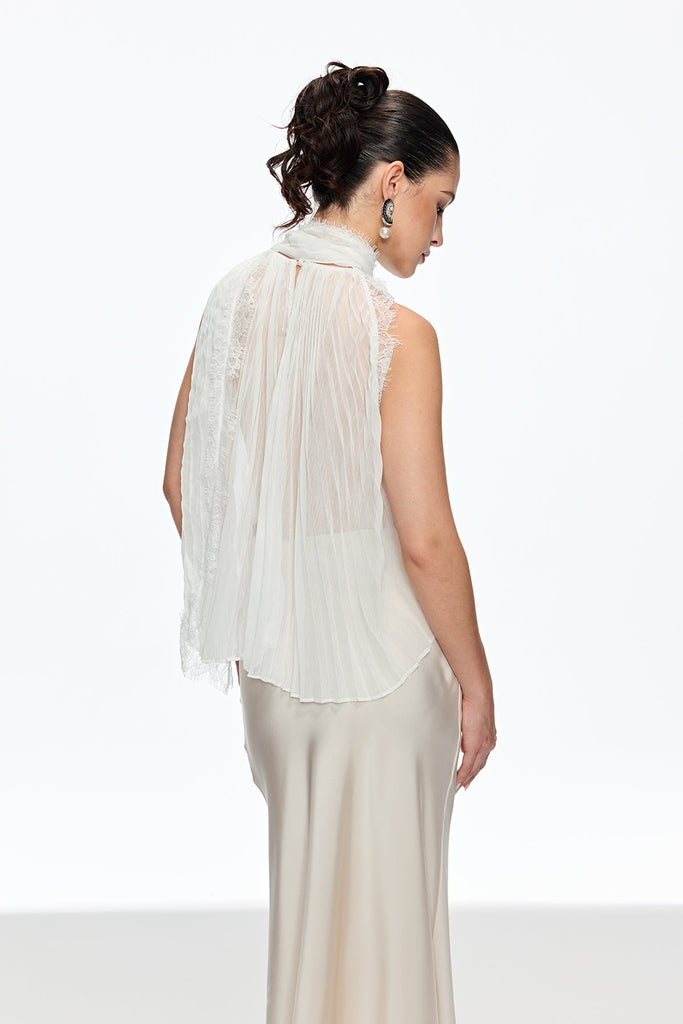 Shop  beautiful dress - Perfect for special occasions | Calixta Pearl Sleeveless Skirt Set