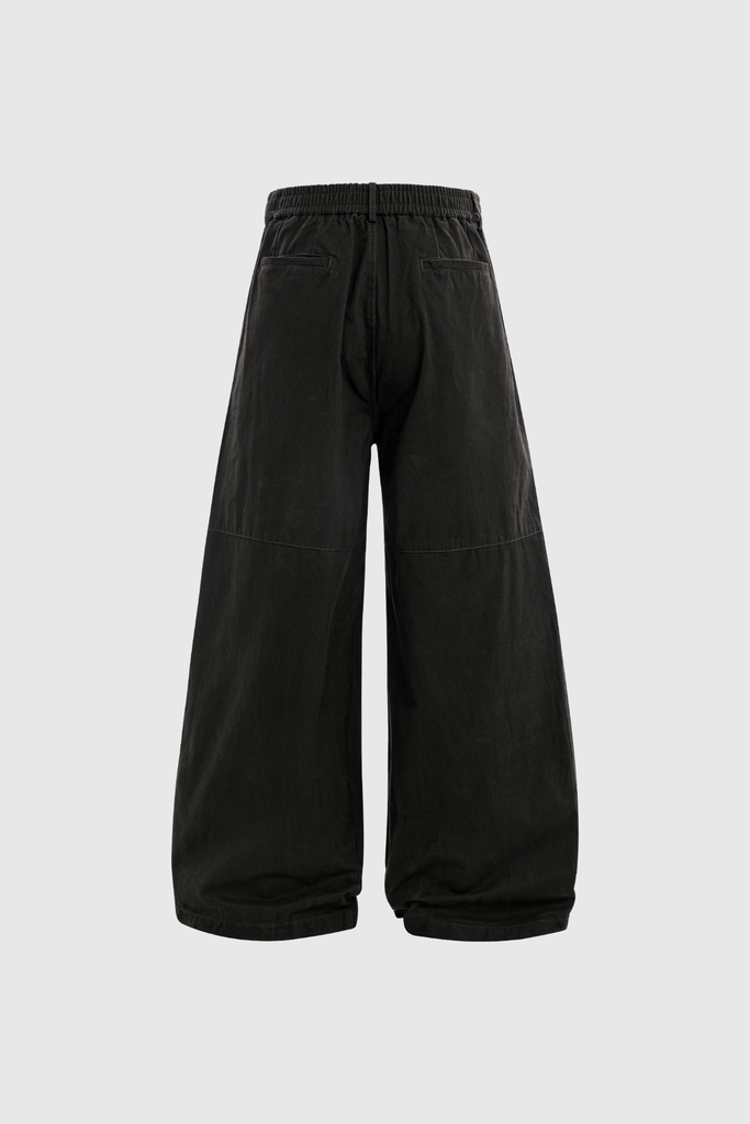 Stylish black dress | Callinicus Print Wide Leg Jeans In Black - Ideal for special occasions