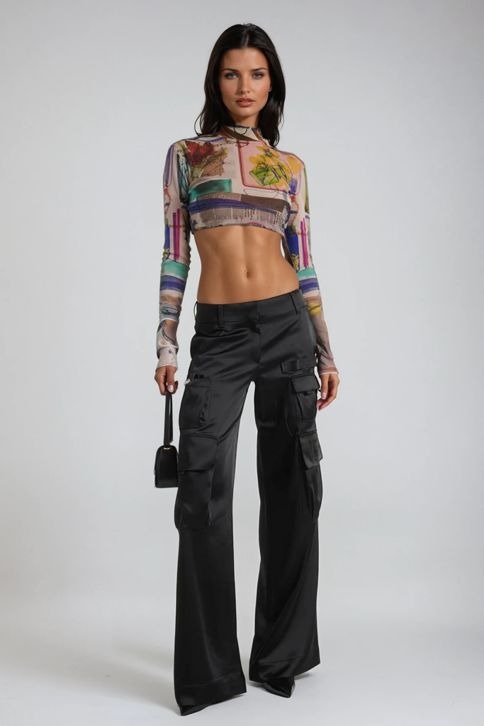 Stylish beautiful dress | Callixtus Print Bodycon Top - Ideal for special occasions